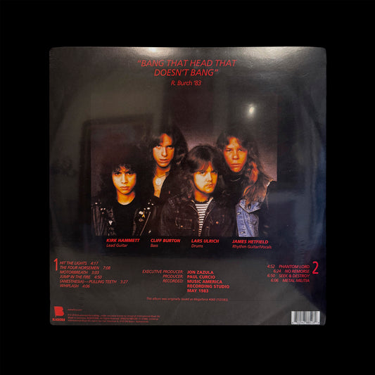 Metallica – Kill Em All LP