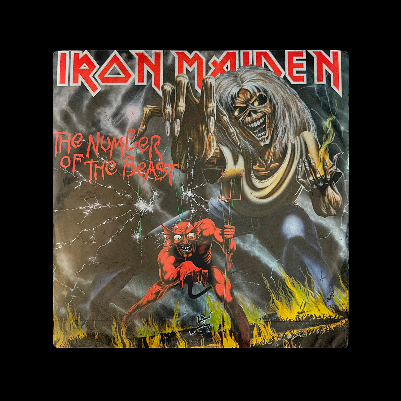 Iron Maiden – Number of the beast LP